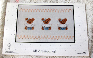 Little Memories Smocking Plate All Dressed Up 002